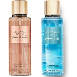 Victoria's Secret Midnight Bloom - Bare Vanilla Işıltılı Vücut Spreyi İkili Set