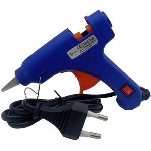 Glue Gun Anahtarlı Sıcak Mum Çubuk Slikon Tabancası 20W