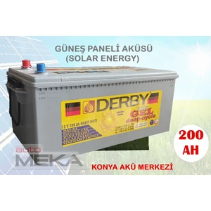 200 Amper Jel Akü Deep Cycle