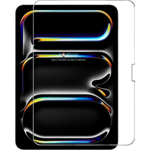Novstrap Apple iPad Pro 11 Inç 5. Nesil M4 2024 ile Uyumlu Nano Esnek Cam Ekran Koruyucu A2836 A2837