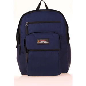 Full Pocket Okul Sırt Çantası Laivert K1601