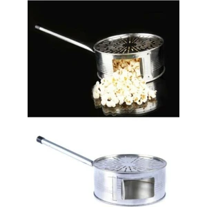 Mucize Mısır Patlatma Makinesi Nostaljik Ocak Üstü Yağsız Hububat Pop Corn Tavası Popcorn Tenceresi