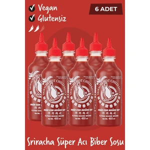Flying Goose Sriracha Süper Acı Chilli Biberi Sosu 455ML 6 Adet
