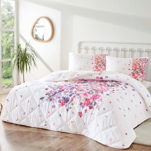 Melosa Ranforce Tek Kişilik Yorgan Set Kırmızı