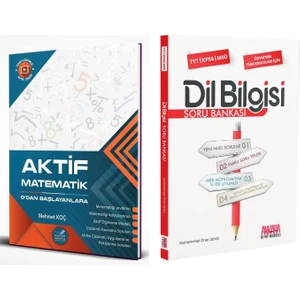 Aktif Öğrenme Yayınları TYT Matematik 0'dan Başlayanlara - AKM Dil Bilgisi Soru Bankası 2'li Set