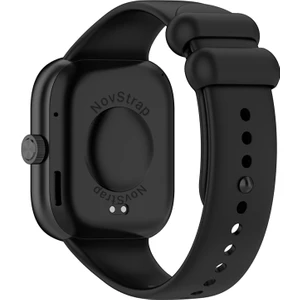 Novstrap Xiaomi Redmi Watch 4 ile Uyumlu Kordon Kayış Yumuşak Silikon Klasik Kordon