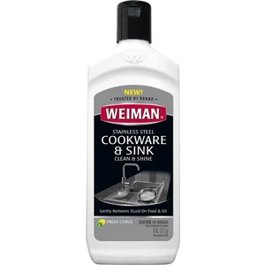 Paslanmaz Çelik Pişirme Kapları ve Lavabo Temizleyici Parlatıcı 237ML