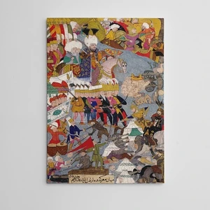 Osmanlı Minyatür Kanvas Tablo