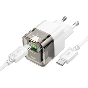 C131A Platinum PD30W+QC3.0 Girişli Hızlı Şarj Başlığı ve Type-C To Type-C Kablo