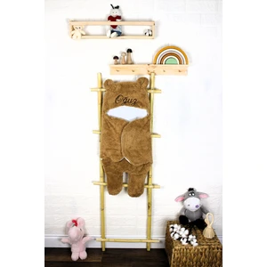 narin bebe Kişiye Özel Nakışlı Bebek Dış Kundak Uyku Tulumu Kıvırcık Wellsoft Peluş Ayıcık Kulaklı
