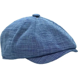 BE Hoope Yazlık Keten Ingiliz Stili 8 Parçalı Peaky Blinders Kasket Şapka