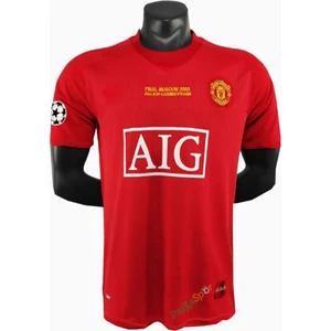 Cheecky Chic Manchester United 2008 Sezonu Cristiano Ronaldo Kısa Kol Nostalji Forması