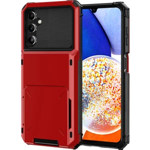 Samsung Galaxy A55 5g Pc+Tpu Kart Tutucu Gizli Cep Çizilmez Kapak (Yurt Dışından)