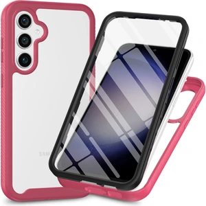 Samsung Galaxy A55 5g Pc+Tpu+Pet Ekran Filmi Tam Koruma Kapağı (Yurt Dışından)