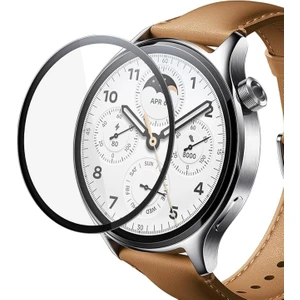 Xiaomi Watch S1 Pro Tam Kaplayan Nano Cam Ekran Koruyucu Siyah