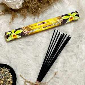 Darshan International Vanilla ( Vanilya) 20'li Çubuk Tütsü (1 Saate Kadar Kullanım  Süresi)