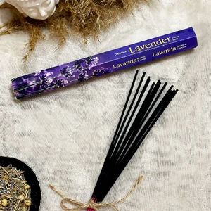 Darshan International Lavender (Lavanta) 20'li Çubuk Tütsü (1 Saate Kadar Kullanım Süresi)