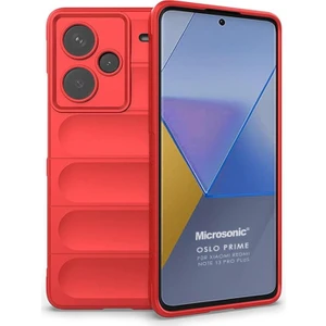 Xiaomi Redmi Note 13 Pro Plus 5g Kılıf Oslo Prime Kırmızı