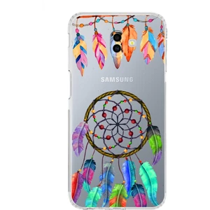 Printify Samsung Galaxy J6 Plus 2018 ile Uyumlu 1mm Slim Fit Nazar Boncuğu 6 Baskılı Şeffaf Silikon Kılıf