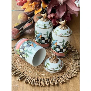 Miss Betty Paradise Porselen Baharat  Set 3‘lü