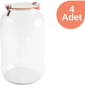 3000 ml Saklama Kavanozu (4 Adet)