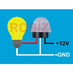 AS20 Fotosel Modül Dc 12V Su Geçirmez Sokak Bahçe Park Lambası LED Aydınlatma Işık