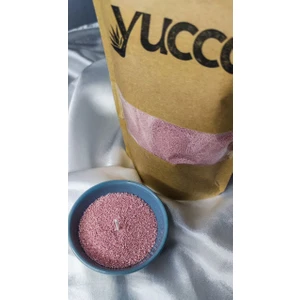 Yucca Gift Kiremit Rengi Inci Tozu Mum - 250 gr