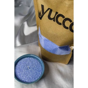 Yucca Gift Mavi Inci Tozu Mum - 250 gr
