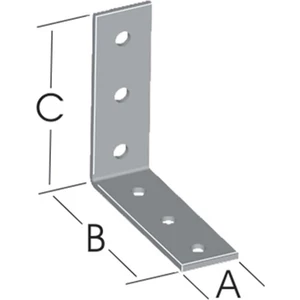 Kanallı Köşebent L Demir 20X120X120 mm