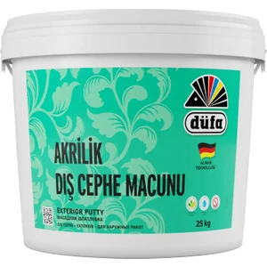 Akrilik Dış Cephe Macun 25 l Beyaz
