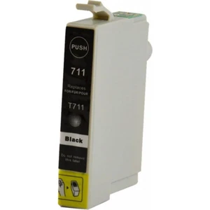 Epson Uyumlu T0711 Siyah Muadil Kartuş