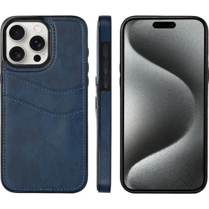 iPhone 15 Pro Max Için Litchi Deri Deri Telefon Kılıfı (Yurt Dışından)