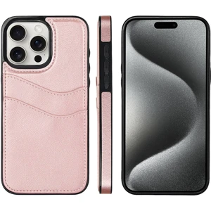 iPhone 15 Pro Max Için Litchi Deri Deri Telefon Kılıfı (Yurt Dışından)