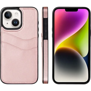 iPhone 14 Plus Için Litchi Deri Deri Telefon Kılıfı (Yurt Dışından)