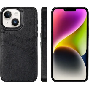 iPhone 14 Plus Için Litchi Deri Deri Telefon Kılıfı (Yurt Dışından)