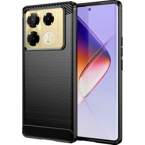 Infinix Note 40 Pro+ 5g Için Fırçalanmış Dokulu Tpu Kılıf (Yurt Dışından)