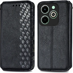 Infinix Hot 40I Için Preslenmiş Deri Kılıf (Yurt Dışından)