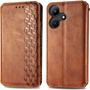 Infinix Hot 30I Için Preslenmiş Deri Kılıf (Yurt Dışından)
