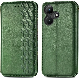 Infinix Hot 30I Için Preslenmiş Deri Kılıf (Yurt Dışından)