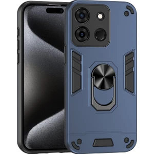 Infinix Smart 7 Hindistan Için Halkalı Tutucu Telefon Kılıfı (Yurt Dışından)