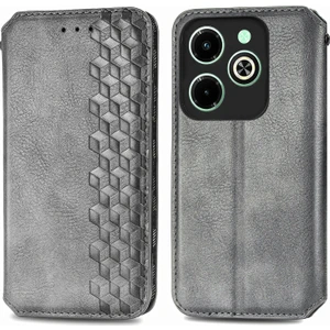 Infinix Hot 40I Için Preslenmiş Deri Kılıf (Yurt Dışından)