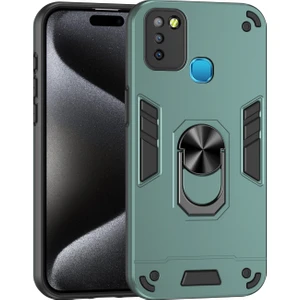 Infinix Smart 5 Için Halka Tutucu Telefon Kılıfı (Yurt Dışından)