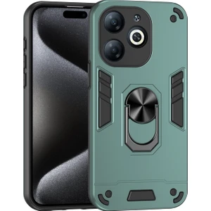 Infinix Smart 8 Için Halka Tutucu Telefon Kılıfı (Yurt Dışından)