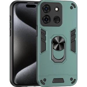 Infinix Smart 7 Hindistan Için Halkalı Tutucu Telefon Kılıfı (Yurt Dışından)