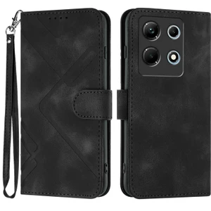 Infinix Note 30 4g Için Çizgi Desenli Pu Kılıf (Yurt Dışından)