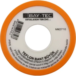 MK0716 Teflon Bant 19MM x 30MT Geniş Büyük Boy