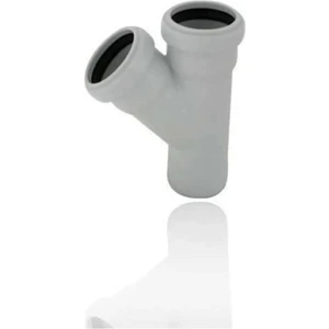 Y Çatal Tek Çatal Pvc Pis Su Boru 50X50 1 Adet