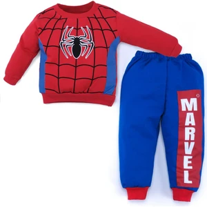 Erkek Çocuk Spiderman Örümcek Adam 3ip 2li Alt Üst Eşofman Takım