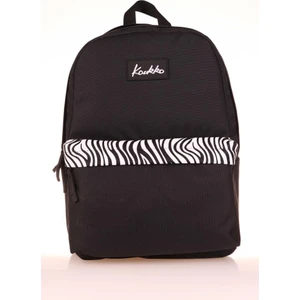 Basic Colors Okul Sırt Çantası Siyah Zebra K1626
