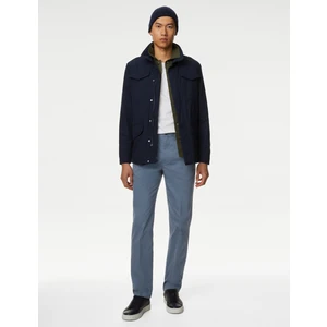 Marks & Spencer Regular Fit Hafif Dokulu Chino Pantolon